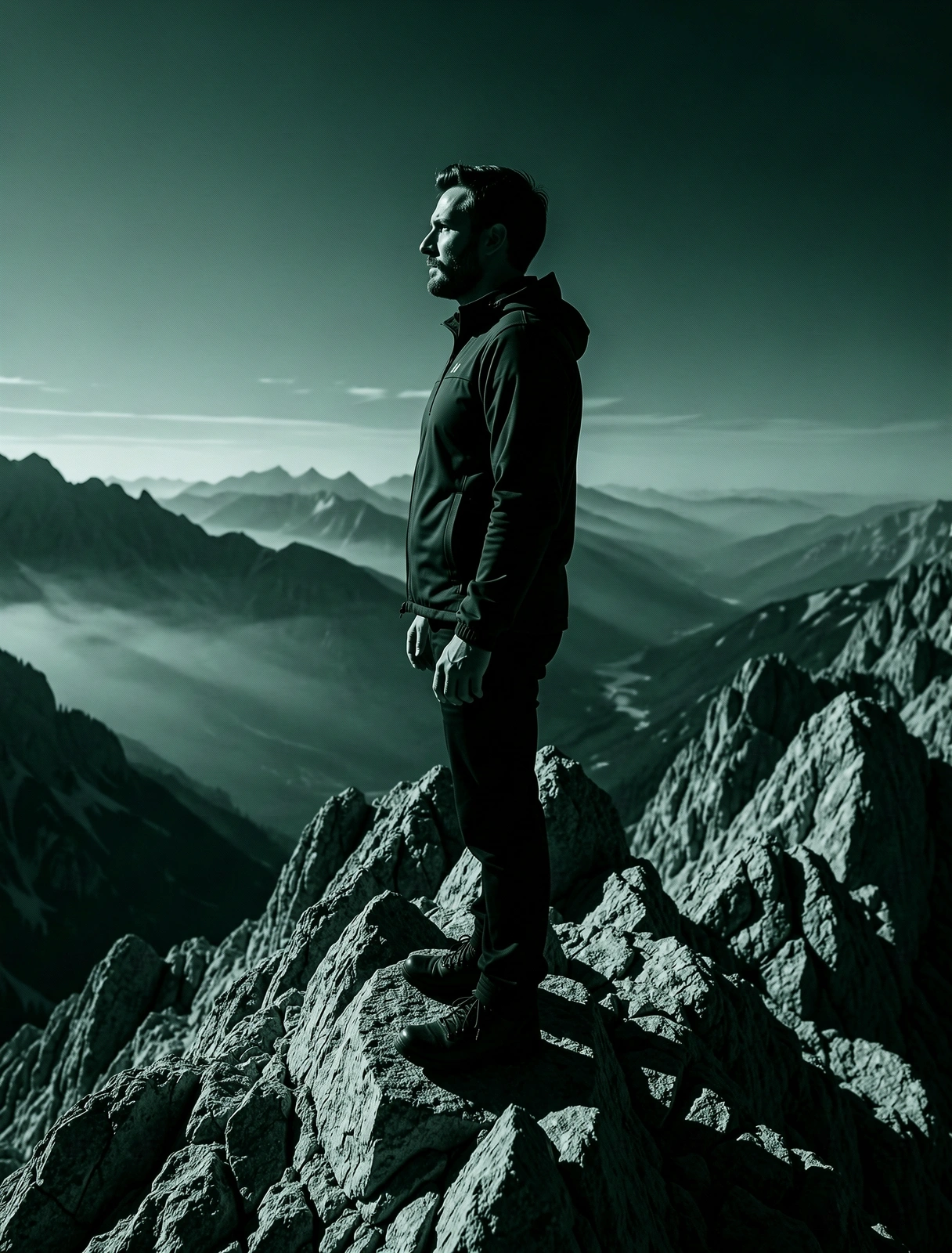 The Slovenian Alps backdrop for Alpine Men